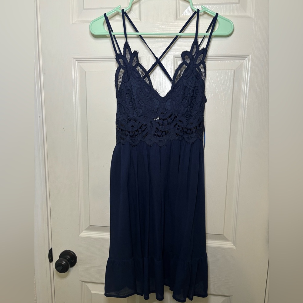 Francesca’s collection- Blue Rain Dress